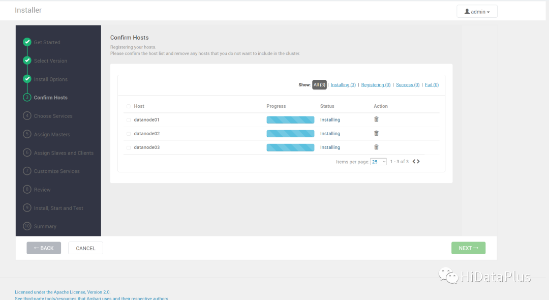 等待服务器注册