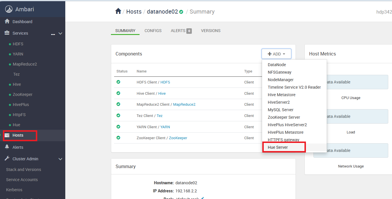 Add Hue Server