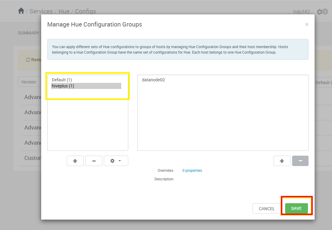 新的Config Group