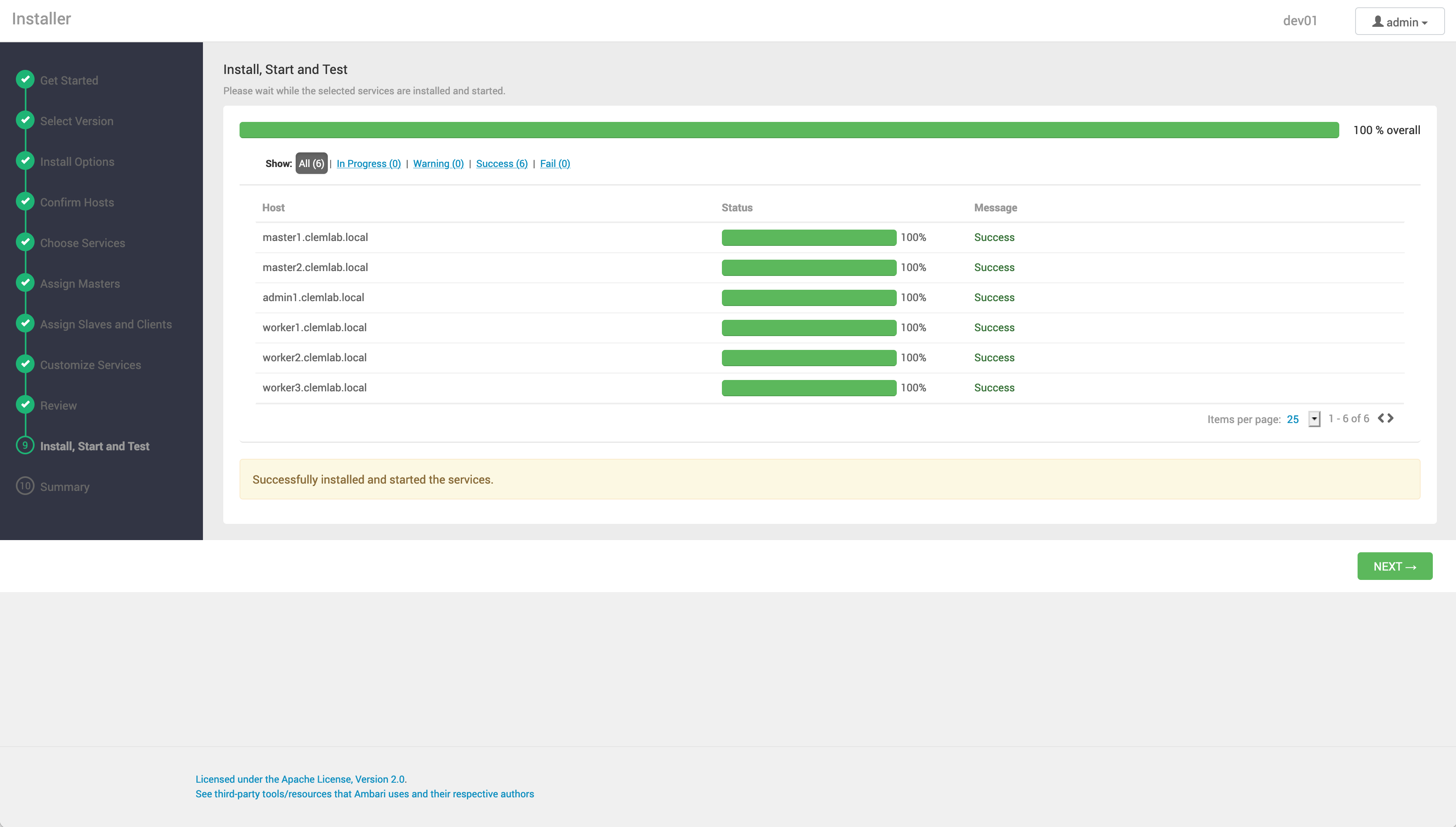 odp-install-ambari-ui-21-installation-end